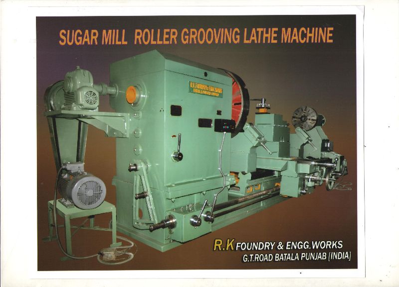 Sugar Mill Roller Grooving Lathe Machine, for Wall Chaser