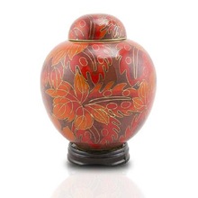 Metal Cloisonne Cremation Urn, Style : American Style