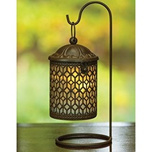 Metal bronze moroccan lantern, for Home Decoration