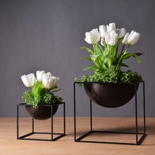 IRON Decorative Planter Stand, Packaging Type : SINGLE PACKAGING