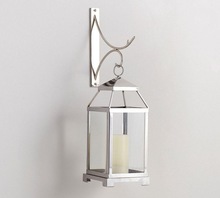 Metal LED Lantern, for HOME DECOR, Color : Silver