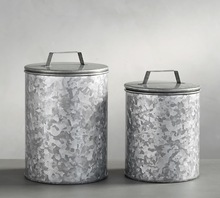 Polygon Metal Canister Box, for Storage, Feature : Eco-Friendly