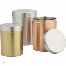 Iron Metal Canister Set, for Storage, Feature : Eco-Friendly