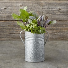 Galvanized Planter Pot