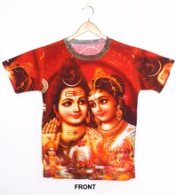 Hindu God printed T - shirt