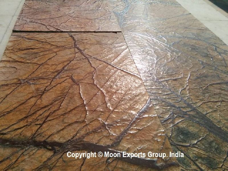 Rectangle Polished Rain Forest Marble, Size : 7-10 Feet