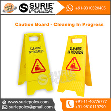 Caution Board Cleaning, Color : Yellow
