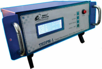 Single Phase Power meter with THD analyser