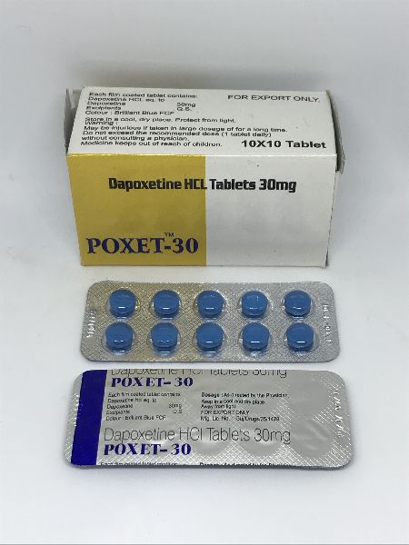 Generic Dapoxetine - Poxet 30 MG Tablets