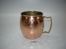 SILVERLINE Solid Copper Beer Mug, for Drinking, Feature : Eco-Friendly