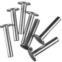 Polished solid aluminium rivets, for Fittngs Use, Industrial Use, Internal Locking, Joint Use, Length : 0-10mm
