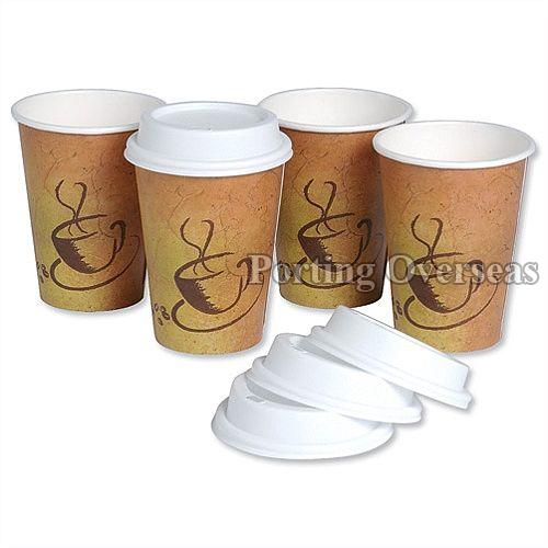 Disposable Paper Cups,disposable paper cups, Color : Brown