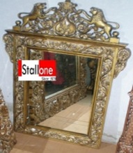 wooden mirror frame