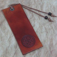 Paper leather bookmarks