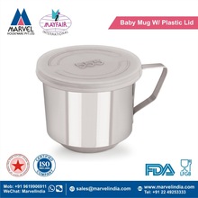 Baby Mug With Plastic Lid, Feature : Eco Friendly