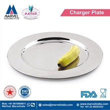  Mirror  Metal Charger Plate, Feature : Eco Friendly