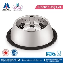  Metal Cocker Dog Bowls