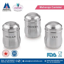 Metal Maharaja Canister, Feature : Eco Friendly