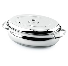 OVAL BELLY ROASTER WITH COVER, Feature : Eco Friendly