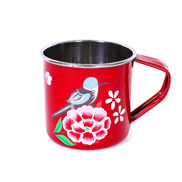 flower coffee mug
