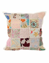 patch work cushion cover