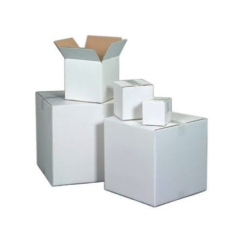 Duplex Corrugated Box, Color : White