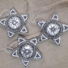 decorative hanging star beaded