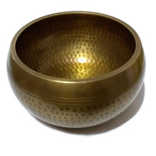 Hammered Bowl, for Meditation, Color : Customized