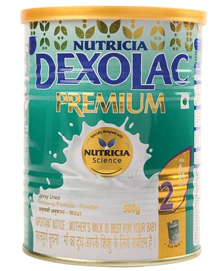Dexolac Premium Follow Up Formula - 500 gm Tin