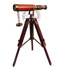 Copper Antique Nautical Decorative Telescope