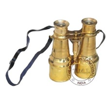 Shiny Brass Binocular