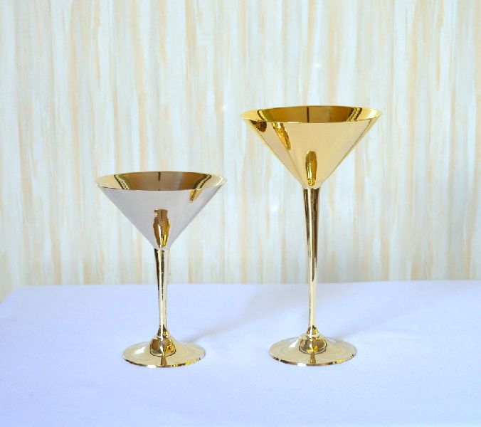 Brass Gold Metal Wine goblet