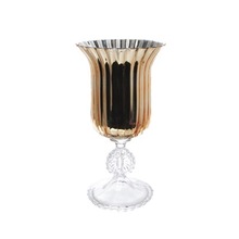 Custom Shape Accepted glass hurricane vases, Style : Classic, Morden