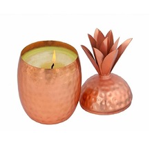 ABI IMPEX Metal PINEAPPLE SHAPE CANDLE HOLDER, for DECORATION