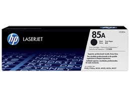 HP CE285A Black Toner Cartridge (85A), Packaging Type : PACK