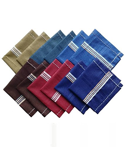 Cotton Plain Colored Handkerchiefs, Technics : Woven
