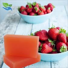 Strawberry Soap, Feature : Whitening, Basic Cleaning