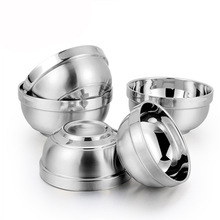 Double wall stainless steel Dining bowl