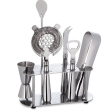 stainless steel bar set stand