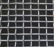 Galvanised square wire mesh