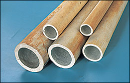 Induction heating equipment tubes