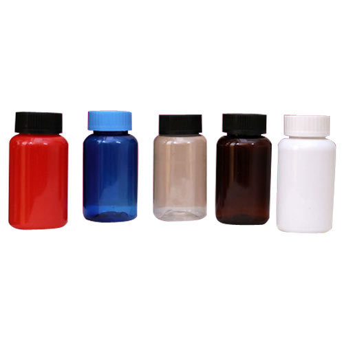 Capsule bottle, Color : Transparent, Blue, Red, Amber, White