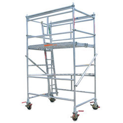 Movable scaffolding