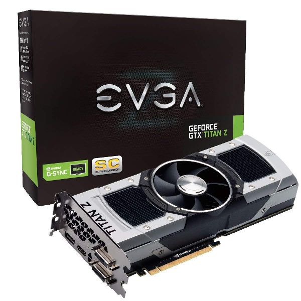 EVGA GeForce GTX TITAN Z Superclocked 12GB Graphic Card