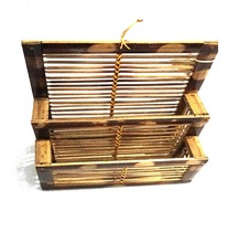 Bamboo paper and pen stand, for Home Decoration