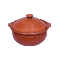 Handi terracotta clay pots