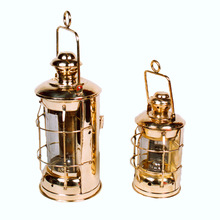 Antique Brass Lantern, for Home decor, Size : Customized