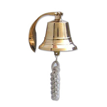 Christmas decorative metal bells, for home decoration, Style : nautical