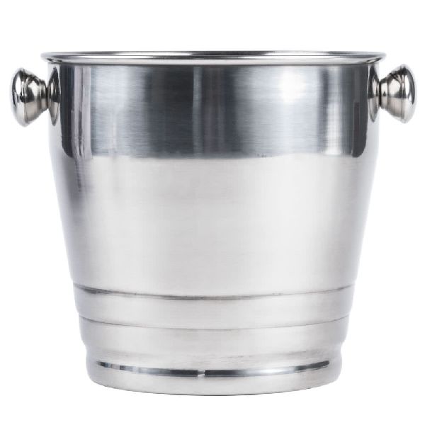 Hammered Stainless Steel Polished  Cooler