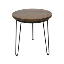 Metal Wire Hair Pin Leg Side Table